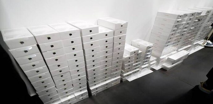Shipments of Apple devices slumped to 494,000, from 1.27 million in February 2019. In January Shipments of Apple devices slumped to 494,000, from 1.27 million in February 2019. In January