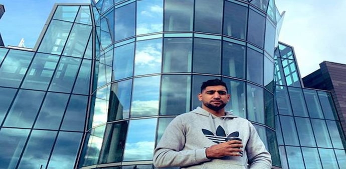 British boxer Amir Khan British boxer Amir Khan