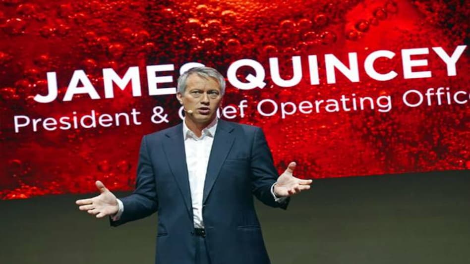 The Coca-Cola Company CEO James Quincey The Coca-Cola Company CEO James Quincey