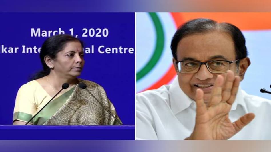Finance Minister Nirmala Sitharaman and Congress Leader P Chidambaram Finance Minister Nirmala Sitharaman and Congress Leader P Chidambaram
