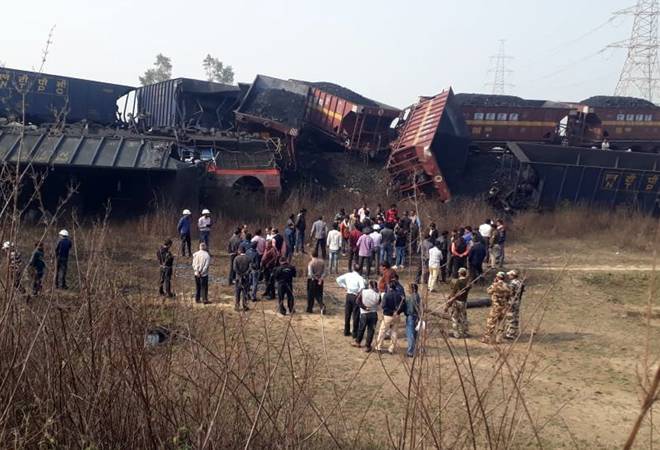 Two cargo trains collide in Madhya Pradesh, loco pilots trapped