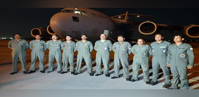 Coronavirus news: An IAF team left for Iran at 2030 hrs from Hindan airbase Coronavirus news: An IAF team left for Iran at 2030 hrs from Hindan airbase