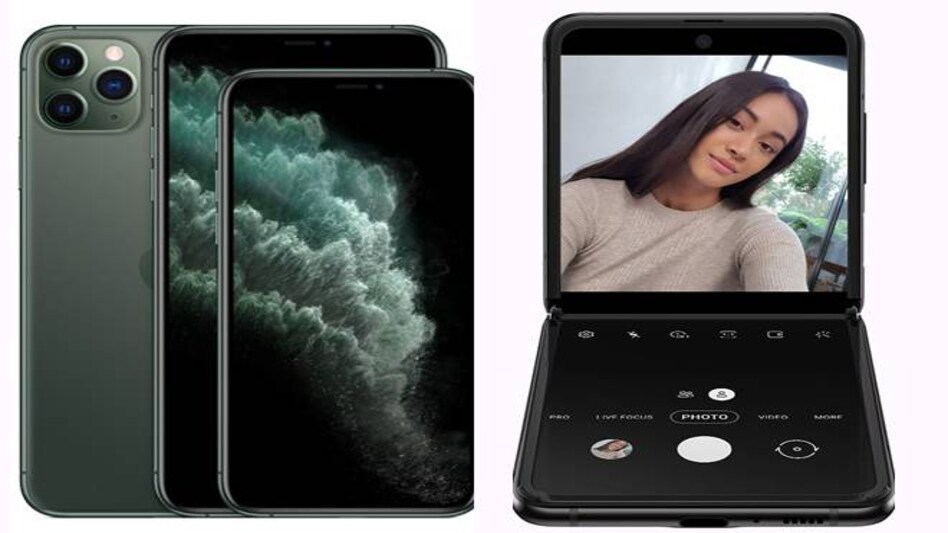 Apple iPhone 11 Series and Motorola Razr Apple iPhone 11 Series and Motorola Razr