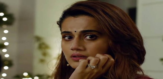 Taapsee Pannu in a still from the film Taapsee Pannu in a still from the film