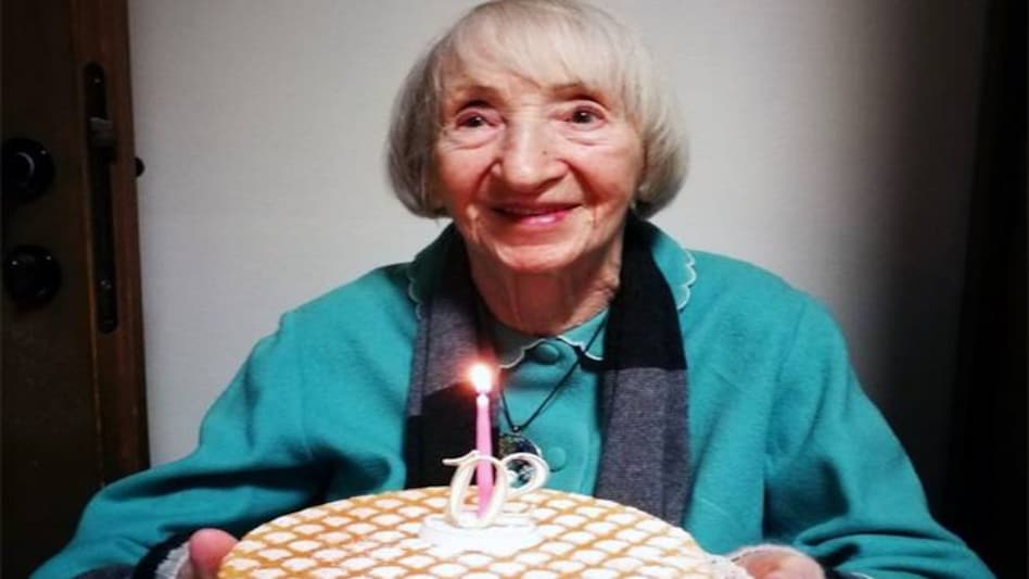 102-year-old Italica Grondona (Image Source: CNN) 102-year-old Italica Grondona (Image Source: CNN)