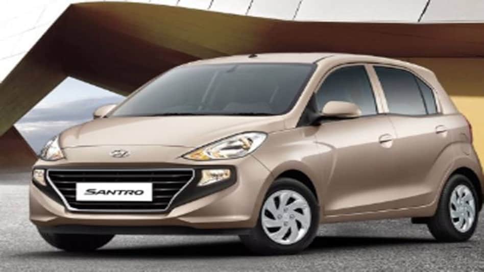 The new Hyundai BS-VI Santro The new Hyundai BS-VI Santro