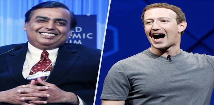 RIL Chairman Mukesh Ambani and Facebook CEO Mark Zuckerberg RIL Chairman Mukesh Ambani and Facebook CEO Mark Zuckerberg