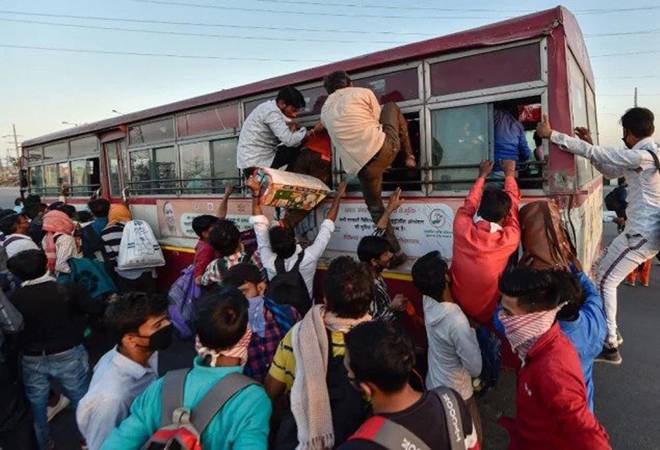 The presence of jobless migrants adds an extra social and economic burden, for they have to be quarantined, fed and provided with healthcare The presence of jobless migrants adds an extra social and economic burden, for they have to be quarantined, fed and provided with healthcare