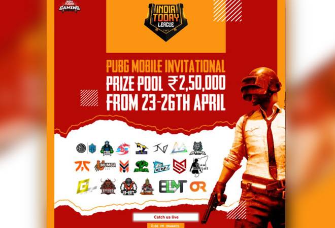 India Today League PUBG Mobile Invitational Day 2 Live Streaming: When to watch online at Aajtak