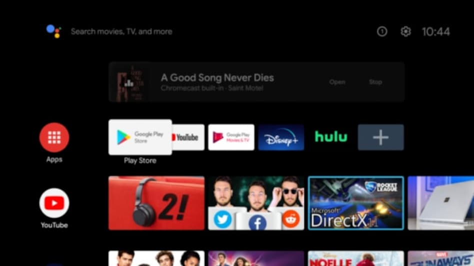 Android TV screenshot (Source: 9To5Google) Android TV screenshot (Source: 9To5Google)