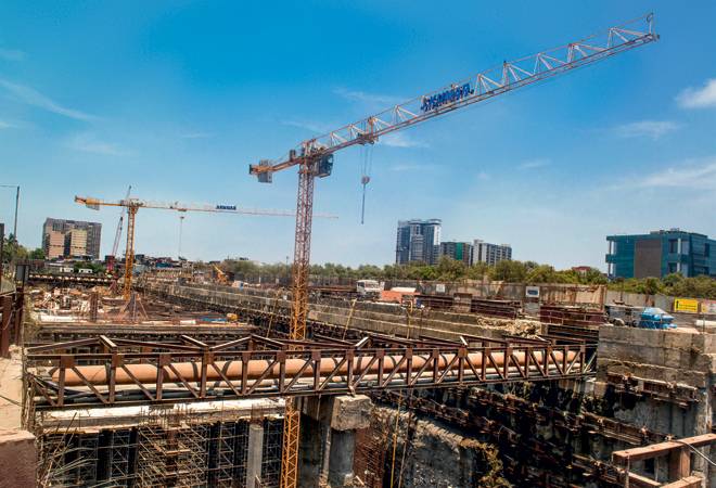 Underground Mumbai Metro under construction -- Photograph by Rachit Goswami Underground Mumbai Metro under construction -- Photograph by Rachit Goswami