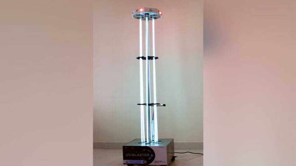 DRDO develops UV disinfection tower to fight coronavirus DRDO develops UV disinfection tower to fight coronavirus