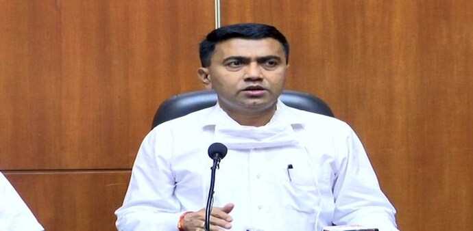 Goa Chief Minister Pramod Sawant Goa Chief Minister Pramod Sawant
