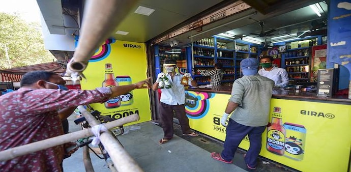 Liquor sales in Kerala resumed on Thursday for the first time since the nationwide coronavirus lockdown came into effect in March Liquor sales in Kerala resumed on Thursday for the first time since the nationwide coronavirus lockdown came into effect in March