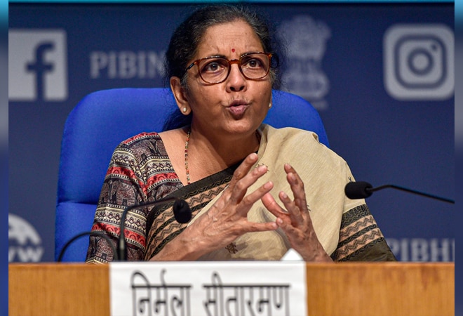 Finance Minister Nirmala Sitharaman Finance Minister Nirmala Sitharaman