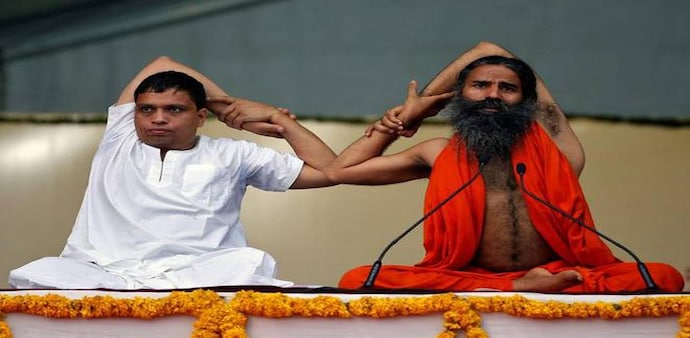 Yoga Guru Baba Ramdev and Patanjali Ayurved MD Balkrishna Yoga Guru Baba Ramdev and Patanjali Ayurved MD Balkrishna