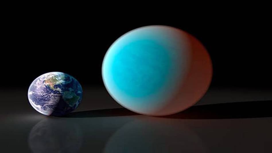 Dr Herrera Martin, who is one of the lead researcher in the discovery, said the planet was discovered using a technique called gravitational microlensing Dr Herrera Martin, who is one of the lead researcher in the discovery, said the planet was discovered using a technique called gravitational microlensing