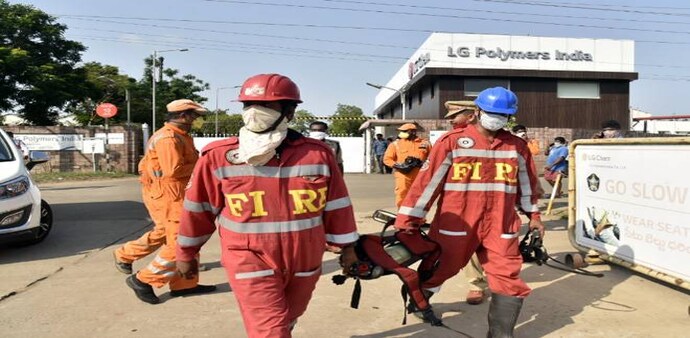 Vizag gas leak news: About 350 people are hospitalised, with 28 of them in ICUs (intensive care units) Vizag gas leak news: About 350 people are hospitalised, with 28 of them in ICUs (intensive care units)