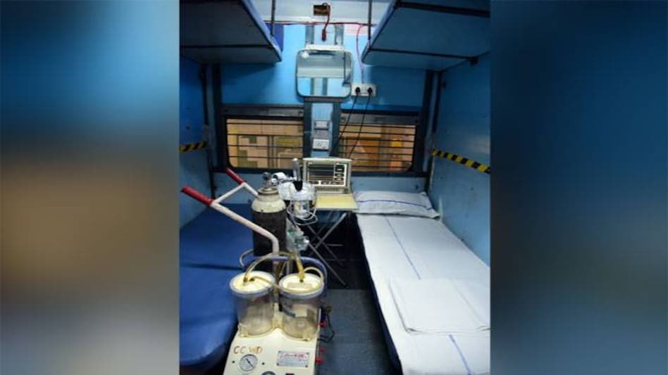 Railways has prepared trains with unit composition of 10 coaches and patient capacity of 16 per coach Railways has prepared trains with unit composition of 10 coaches and patient capacity of 16 per coach