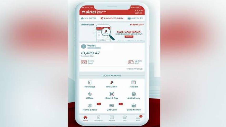 Airtel Payments Bank chief says revenue rises 87% in FY20, sees massive headroom for growth Airtel Payments Bank chief says revenue rises 87% in FY20, sees massive headroom for growth