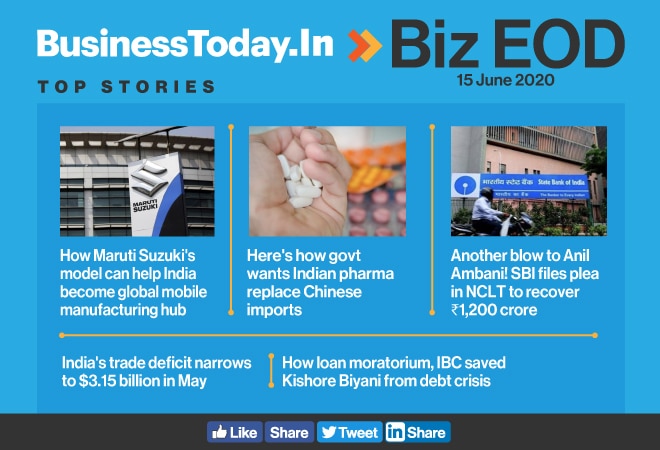 Biz EOD: Maruti's model to help India; pharma to replace Chinese imports; moratorium saves Biyani