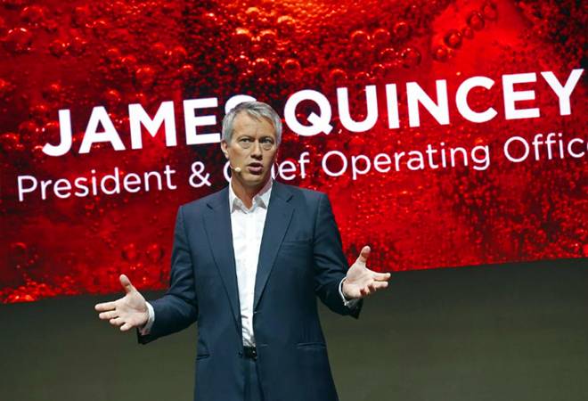 James Quincey, Coca-Cola chairman and CEO James Quincey, Coca-Cola chairman and CEO