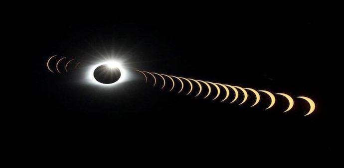Solar Eclipse 2020: The eclipse starts at one location and ends at another Solar Eclipse 2020: The eclipse starts at one location and ends at another