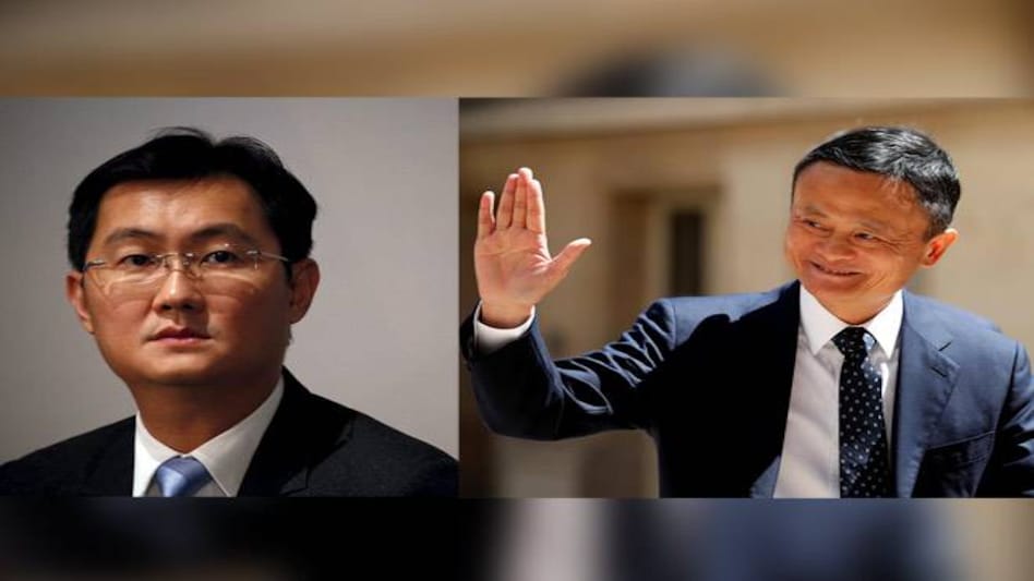 Ma Huateng and Jack Ma Ma Huateng and Jack Ma