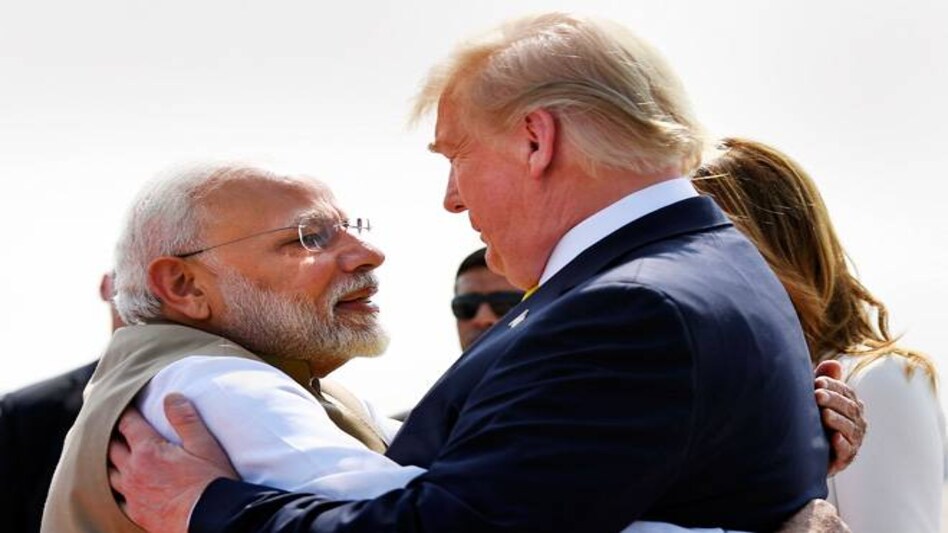 Prime Minister Narendra Modi with US President Donald Trump Prime Minister Narendra Modi with US President Donald Trump