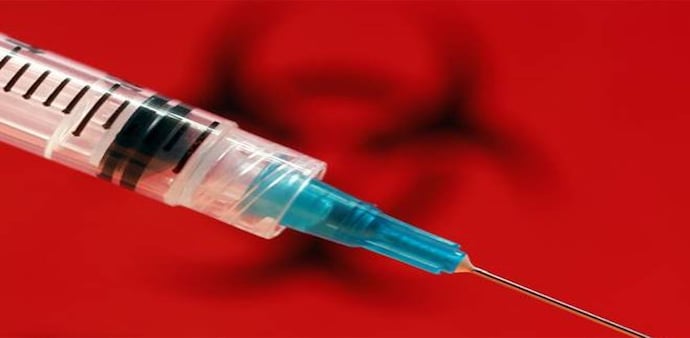 The vaccine is one of about a dozen in the early stages of human testing The vaccine is one of about a dozen in the early stages of human testing