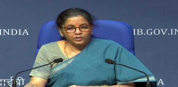 Finance Minister Nirmala Sitharaman Finance Minister Nirmala Sitharaman