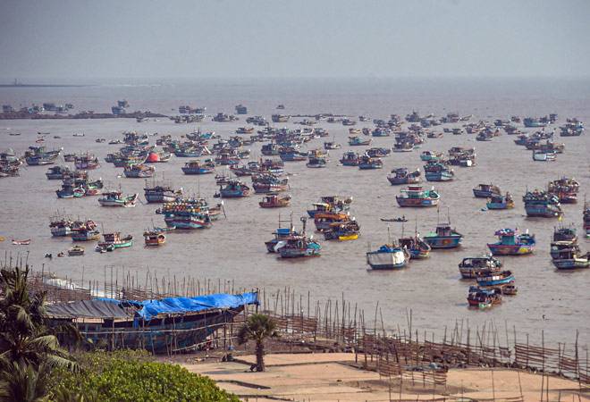 Cyclone Nisarga: Fishermen are advised not to venture into East-central and Northeast Arabian Sea and along and off Karnataka-Goa-Maharashtra-south Gujarat coasts till June 3. Cyclone Nisarga: Fishermen are advised not to venture into East-central and Northeast Arabian Sea and along and off Karnataka-Goa-Maharashtra-south Gujarat coasts till June 3.