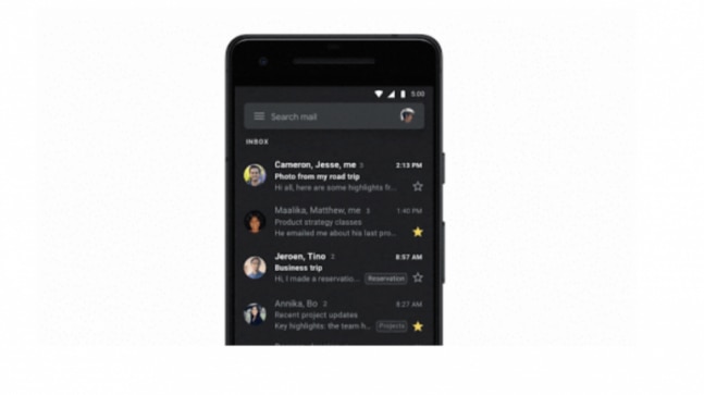 Google says dark mode on Gmail fully rolling out for iPhone, iPad users: Here's how to enable it