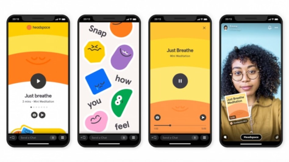 Snapchat gets host of new features including AR camera, well-being tool and more Snapchat gets host of new features including AR camera, well-being tool and more