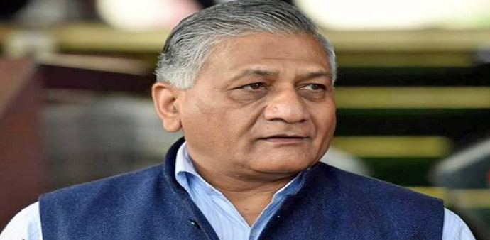 Minister for roads and transport V.K.Singh Minister for roads and transport V.K.Singh