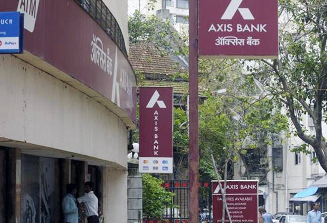 Axis Bank shares closed trade at Rs 446.20 apiece, up 2.86 per cent, on the BSE Axis Bank shares closed trade at Rs 446.20 apiece, up 2.86 per cent, on the BSE