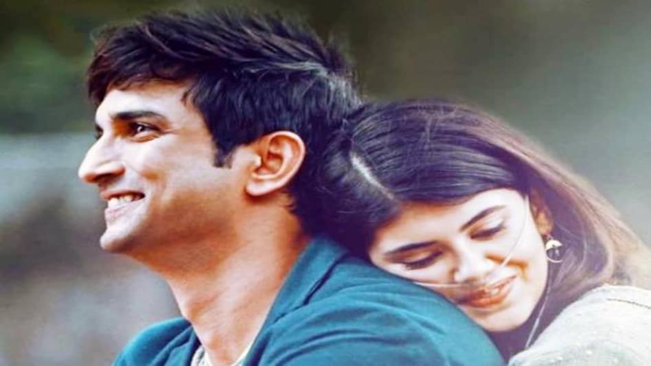 Sushant Singh Rajput and Sanjana Sanghi in Dil Bechara Sushant Singh Rajput and Sanjana Sanghi in Dil Bechara