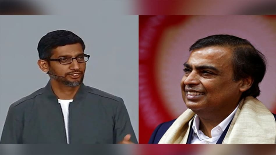 Sundar Pichai-led Google and Mukesh Ambani's Reliance Industries have entered into a partnership that looks somewhat synergistic Sundar Pichai-led Google and Mukesh Ambani's Reliance Industries have entered into a partnership that looks somewhat synergistic