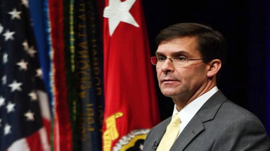 US Secretary of Defence Mark Esper US Secretary of Defence Mark Esper