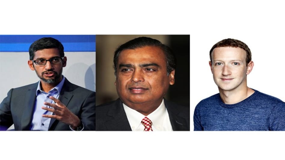 Reliance AGM 2020: Mukesh Ambani brings bitter rivals Facebook and Google together Reliance AGM 2020: Mukesh Ambani brings bitter rivals Facebook and Google together