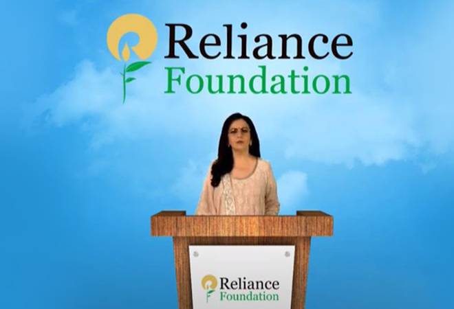 Chairperson and founder of the Reliance Foundation Nita Ambani Chairperson and founder of the Reliance Foundation Nita Ambani