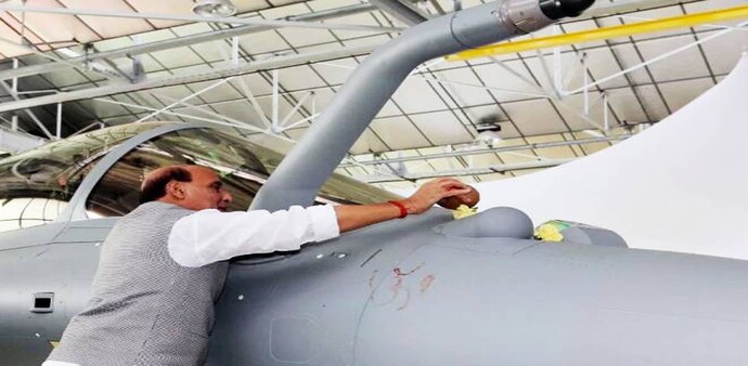 Rafale India Live Updates: The first batch of Five Rafale fighter jets just landed at the Ambala air base after a long 7,000 kilometers ride from France Rafale India Live Updates: The first batch of Five Rafale fighter jets just landed at the Ambala air base after a long 7,000 kilometers ride from France