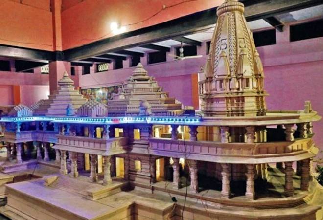 Ram Temple construction in Ayudhya Ram Temple construction in Ayudhya