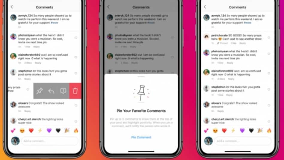 Instagram Pinned Comment feature goes live: Here's how you can use it Instagram Pinned Comment feature goes live: Here's how you can use it