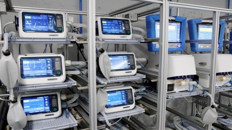 The first shipment of 100 ventilators arrived in India on June 14. The first shipment of 100 ventilators arrived in India on June 14.