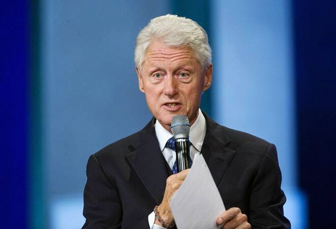 File photo of former US president Bill Clinton (Photo: Reuters) File photo of former US president Bill Clinton (Photo: Reuters)