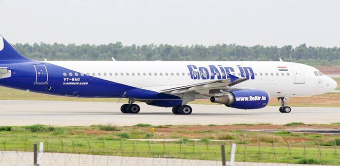 GoAir has 6,700 employees and around as much as 4,000-4,500 of them are on leave without pay GoAir has 6,700 employees and around as much as 4,000-4,500 of them are on leave without pay