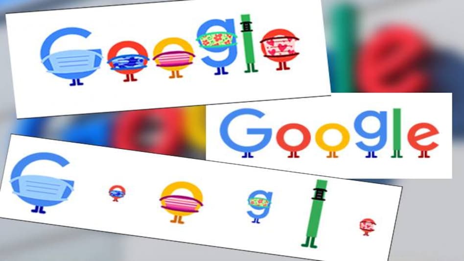 Google Doodles Today: The varying colours of face masks also indicate that these are the new fashion accessories and can be paired with outfits accordingly whenever one steps out Google Doodles Today: The varying colours of face masks also indicate that these are the new fashion accessories and can be paired with outfits accordingly whenever one steps out