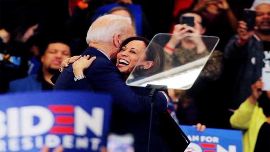 Presidential candidate Joe Biden and running mate Kamala Harris Presidential candidate Joe Biden and running mate Kamala Harris