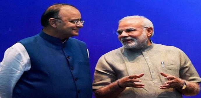 Modi had chosen Jaitley to helm the Finance Ministry after the NDA won the 2014 Lok Sabha elections with a resounding majority Modi had chosen Jaitley to helm the Finance Ministry after the NDA won the 2014 Lok Sabha elections with a resounding majority